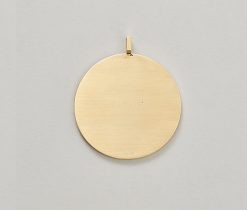 gouden hanger met hout - Afbeelding 2