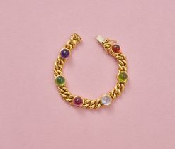 gouden armband met edelstenen