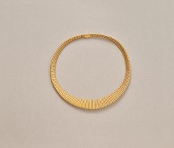 gouden tubogaz collier - Afbeelding 4
