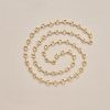 Een 18-karaats b-color gouden ketting met afwisselende ronde schakels en staafjes, gesigneerd en genummerd: en genummerd: Cartier, 59230. met gewicht: 99.33 g (samen 125.66 g) lengte: 77 cm (samen 96 cm) breedte: 3 - 9 mm