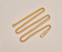 18k gold antique chain