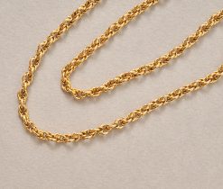 18k gold antique chain