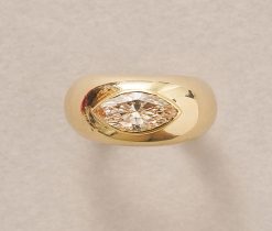 gouden ring met diamant