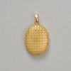 french gold locket