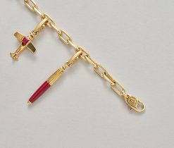 gouden bedelarmband - Afbeelding 3