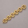 gold bamboo bracelet