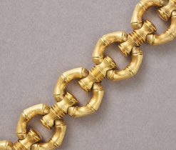 gouden bamboe armband - Afbeelding 3