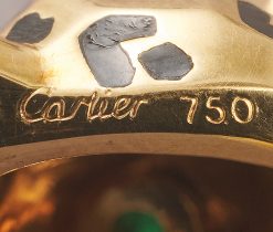 gouden panter oorbellen - Afbeelding 3
