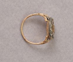 gold paste cluster ring - Image 4